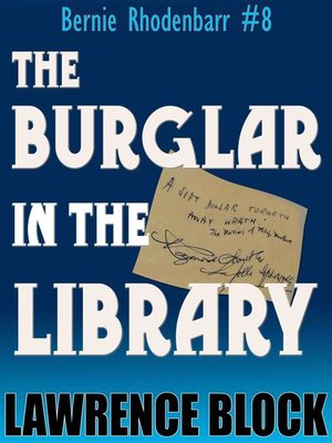 The Burglar in the Library - ebook